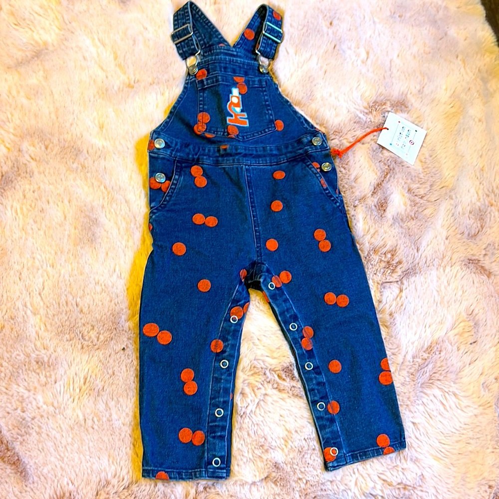Toddler jean overalls